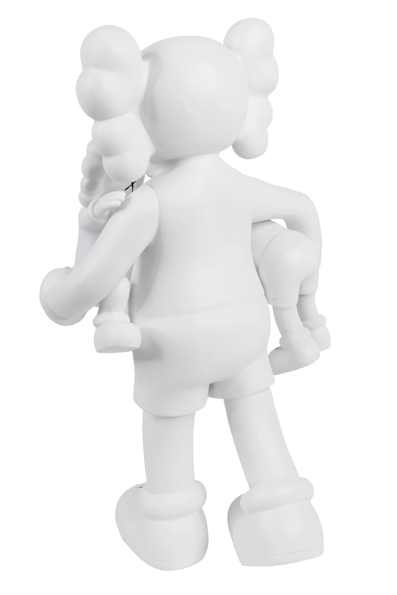 Kaws with kids sculpture