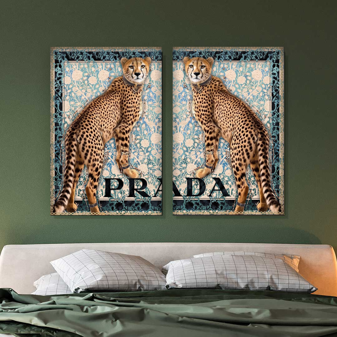 Feline Elegance Duo tempered glass set