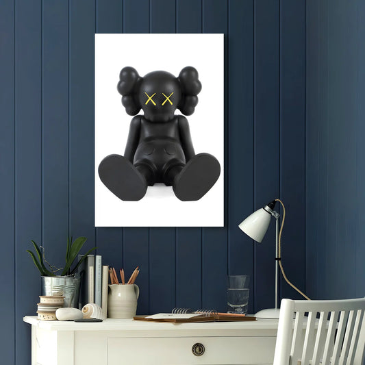 Kaws sitting wall art