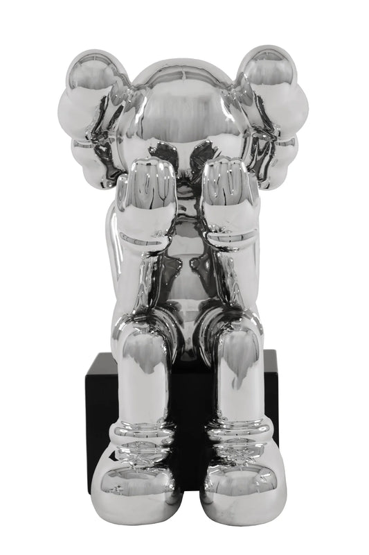 Kaws Sitting Sculpture