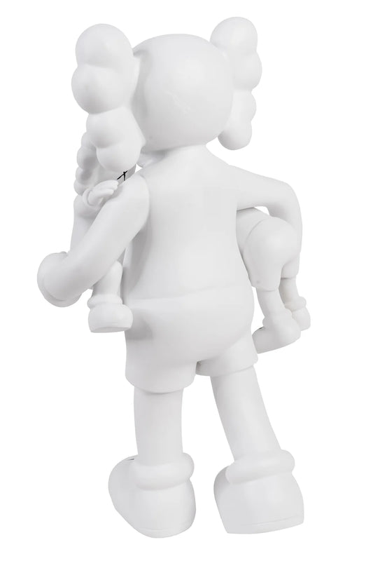 Kaws with kids sculpture