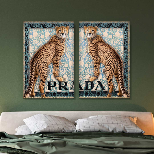 Feline Elegance Duo tempered glass set